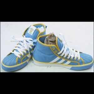 Adidas MPLS LAKERS BLUE YELLOW Sz 9 Men FR 42.75